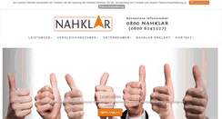 Desktop Screenshot of nahklar.de